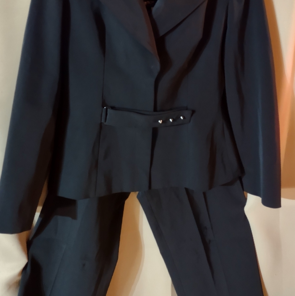 Votre Nom Womens Black 2 Pc Pants Suit Size 10